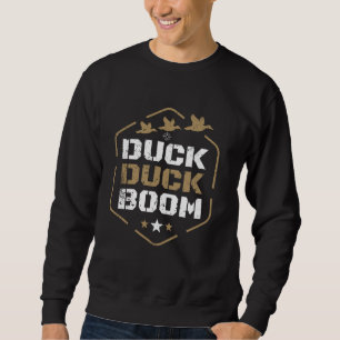 Wasservögel Jagd Fan Ente Jagd Gänse Jäger Vater F Sweatshirt