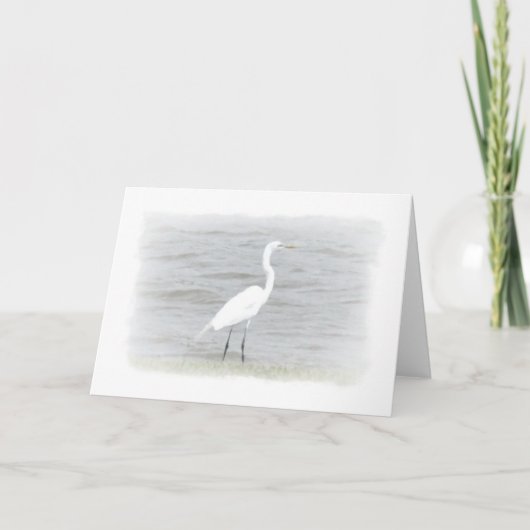 Wasservogel Karte (Vorderseite)