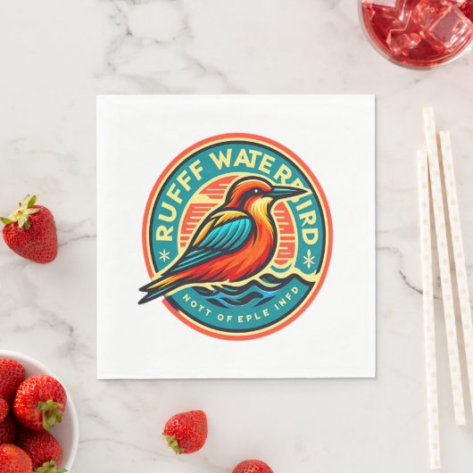 Wasservogel Serviette (Beispiel)