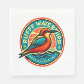Wasservogel Serviette (Vorderseite)