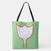 Wasservögel Tasche (Rückseite)