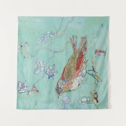 Wasservogel Wandteppich (Vorderseite)