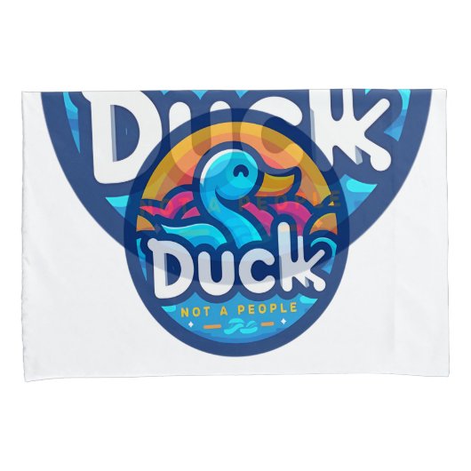 Wasservogelente Kissenbezug (Vorderseite-Rechts)