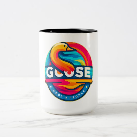 Wasservogelgras Zweifarbige Tasse (Mittel)