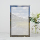 Wasservogelsee entlang des Parks Icefields, Briefpapier (Stehend Vorderseite)