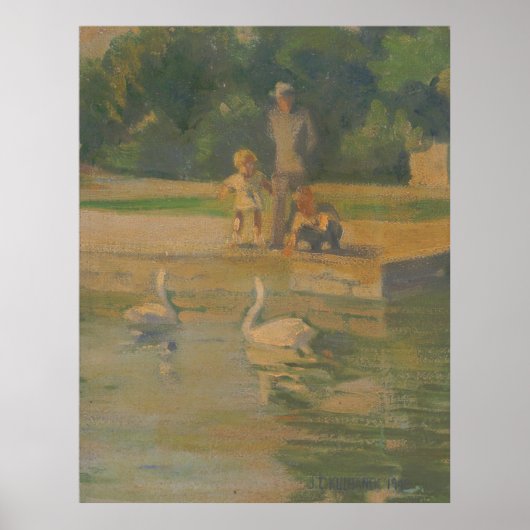 Wasservogelsee - Kulhanek Brookside Zoo Poster (Vorne)