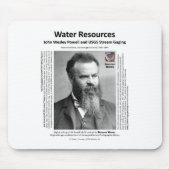 Wasservorkommen II - John Wesley Powell Mousepad (Vorne)