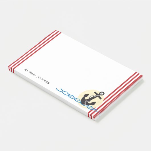 Wasserwaagen für die Ankerfunktion Post-it Klebezettel (angewinkelt)