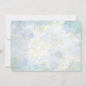 Wasserwaffe zum Geburtstag Foto Einladungen (Rückseite)