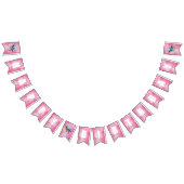 Wasserwaffenmädchen Geburtstag Wimpelkette (Alle)