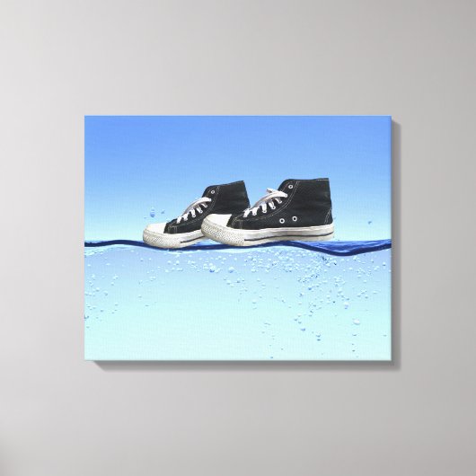 Wasserwandern Leinwanddruck (Vorderseite)