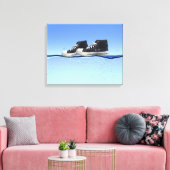 Wasserwandern Leinwanddruck (Insitu (Wohnzimmer))