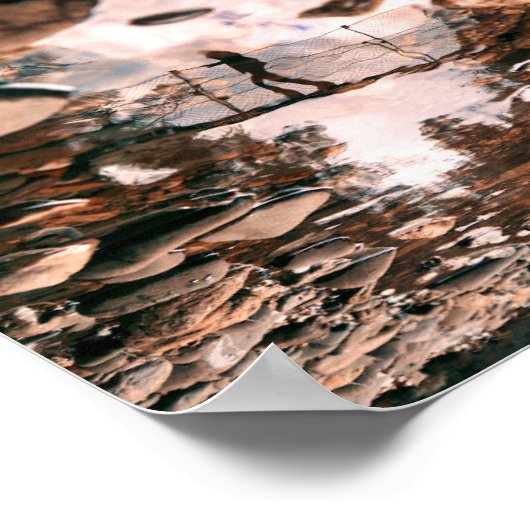 Wasserwandern Poster (Ecke)