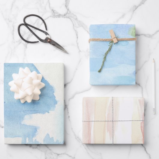 Wasserweg Geschenkpapier Set (Vorderseite)