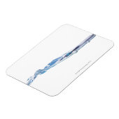 Wasserwelle Magnet (Linke Seite)
