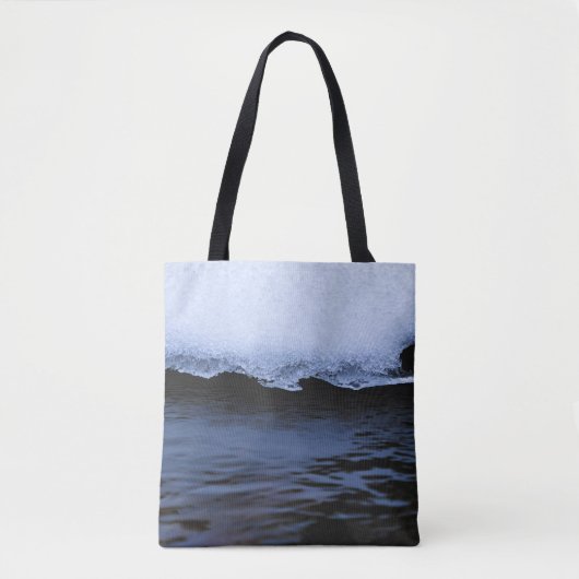 WASSERWELLEN AN DER KÜSTE TASCHE (Vorderseite)