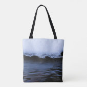 WASSERWELLEN AN DER KÜSTE TASCHE (Rückseite)