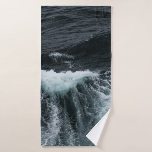 WASSERWELLEN BADEHANDTUCH (Badehandtuch)