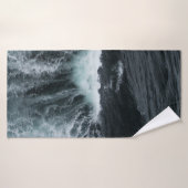 WASSERWELLEN BADEHANDTUCH (Badehandtuch)