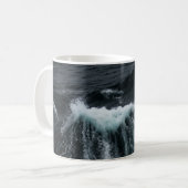 WASSERWELLEN KAFFEETASSE (Vorderseite Links)