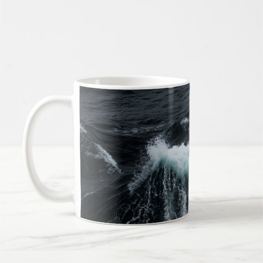 WASSERWELLEN KAFFEETASSE (Links)