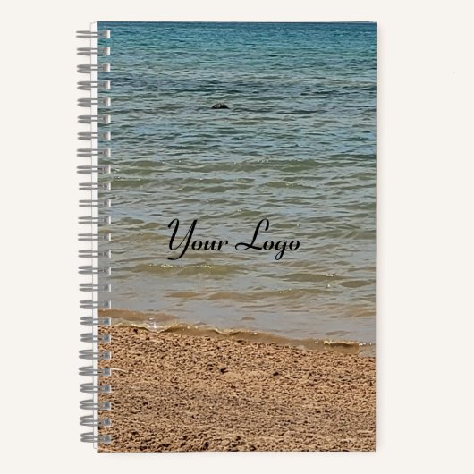 Wasserwellen Notizblock (Vorderseite)