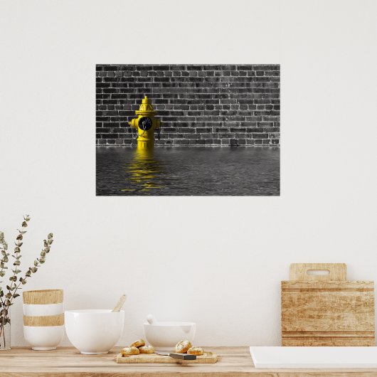 Wasserwerk Nr. 1 Poster (Küche)