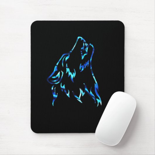 Wasserwolf Mousepad (Mit Mouse)