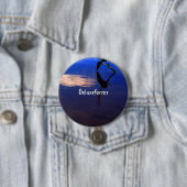 Wasserwolke Silhouette Button (Beispiel)