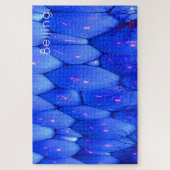 Wasserwürfel, die Blasen bilden Puzzle (Vertikal)