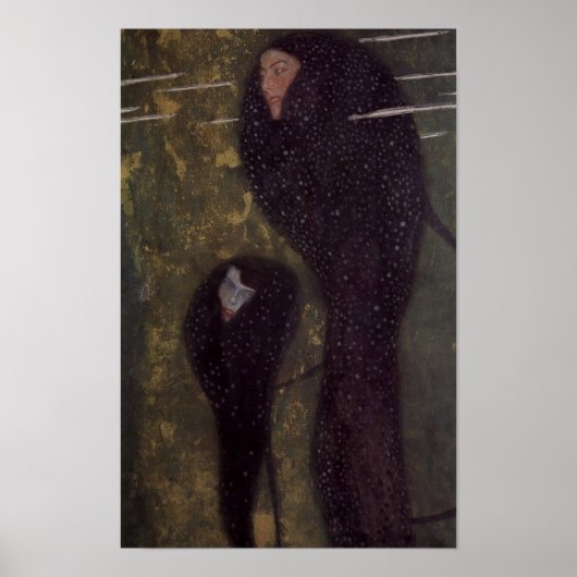 Wasserymphen (Silberfisch) — Gustav Klimt Poster (Vorne)