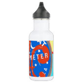 Wasserzähler Abstrakt New Orleans Trinkflasche (Rechts)