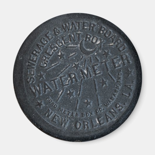 Wasserzähler Magnet (Vorne)