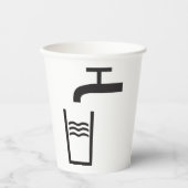 Wasserzeichen gestochen pappbecher (Vorderseite)