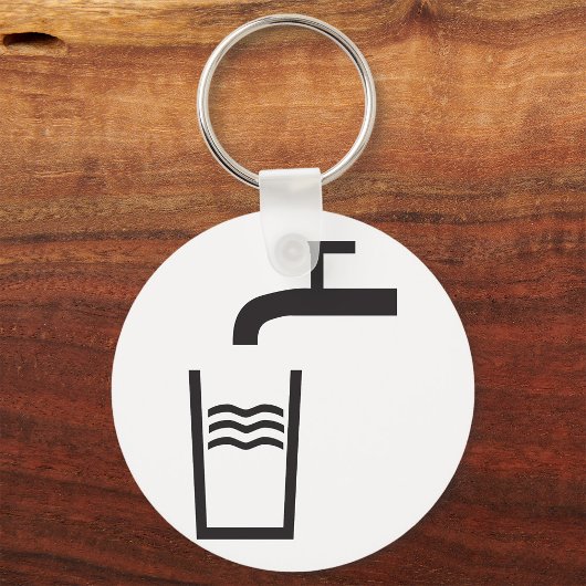 Wasserzeichen gestochen schlüsselanhänger