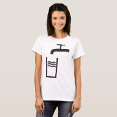 Wasserzeichen gestochen T-Shirt (Vorne ganz)