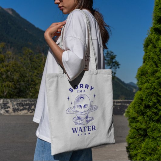 Wasserzeichen Natur Zodiac Tote Tasche