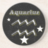 Wasserzeichen Sandstein Untersetzer (Vorne)