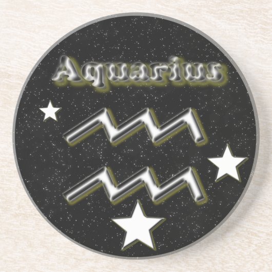 Wasserzeichen Sandstein Untersetzer (Vorne)