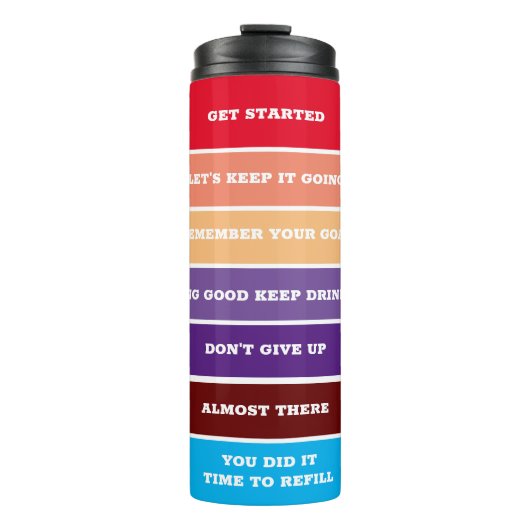 Wasserziele Thermosbecher (Vorderseite)