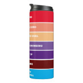 Wasserziele Thermosbecher (Nach rechts gedreht)