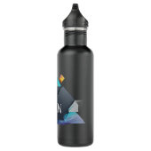 #WasserzieleWasserflasche Edelstahlflasche (Rechts)