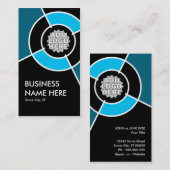 Wasserziellogo Visitenkarte (Vorne/Hinten)