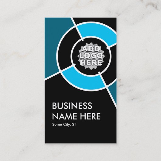 Wasserziellogo Visitenkarte (Vorderseite)