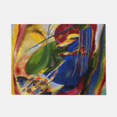 Wassil Kandinsky - Bild mit drei Spots Fußmatte (Vorderseite)