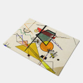 Wassil Kandinsky - Melodisch Fußmatte (Schrägansicht)