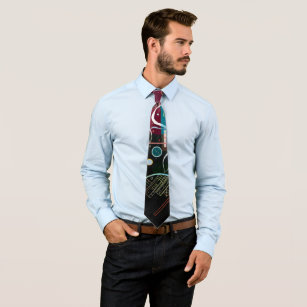 Moderne Krawatten Zazzle De