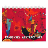 Wassily Kandinsky Abstrakt Art Kalender (Titelbild)