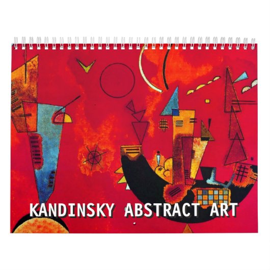 Wassily Kandinsky Abstrakt Art Kalender (Titelbild)
