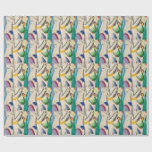 Wassily Kandinsky Abstrakt Artwork Geschenkpapier (Flach)